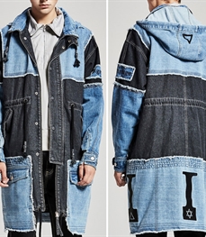 市场上装-中长外套-时尚男装中长外套