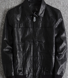 市场上装-皮衣-时尚男装皮衣