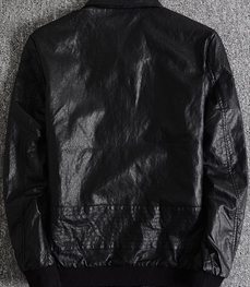 市场上装-皮衣-时尚男装皮衣