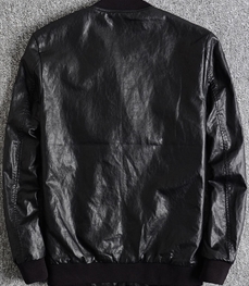 市场上装-皮衣-时尚男装皮衣