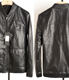 市场上装-皮衣-时尚男装皮衣