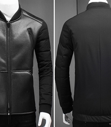 市场上装-皮衣-休闲男装皮衣