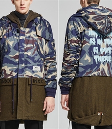 市场上装-中长外套-时尚男装中长外套