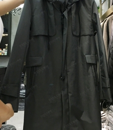 市场上装-中长外套-（实拍）时尚男装中长外套