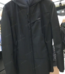 市场上装-中长外套-（实拍）时尚男装中长外套