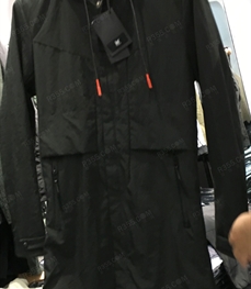 市场上装-中长外套-（实拍）时尚男装中长外套