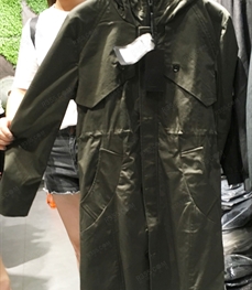 市场上装-中长外套-（实拍）时尚男装中长外套