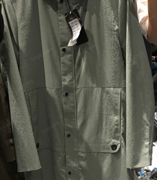 市场上装-中长外套-（实拍）时尚男装中长外套