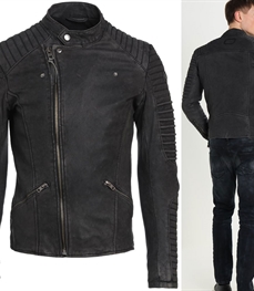 市场上装-皮衣-时尚男装皮衣