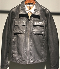 市场上装-皮衣-时尚男装皮衣