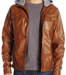 市场上装-皮衣-时尚商务皮衣