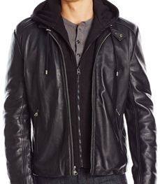 市场上装-皮衣-时尚商务皮衣