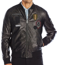 市场上装-皮衣-时尚男装皮衣