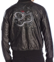 市场上装-皮衣-时尚男装皮衣