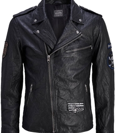 市场上装-皮衣-时尚男装皮衣