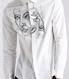 市场上装-衬衫-时尚男装衬衫