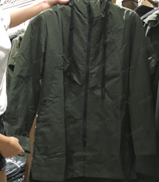 市场上装-中长外套-（实拍）时尚男装中长外套