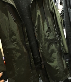 市场上装-中长外套-（实拍）时尚男装中长外套