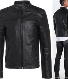 市场上装-皮衣-时尚男装皮衣
