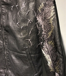 市场上装-皮衣-时尚男装皮衣