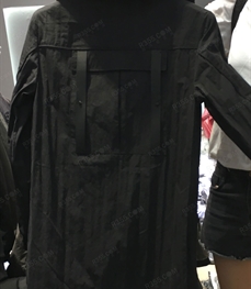 市场上装-中长外套-（实拍）时尚男装中长外套