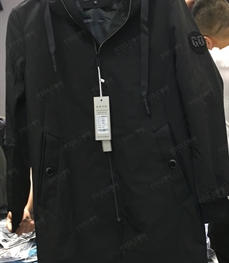 市场上装-中长外套-（实拍）时尚男装中长外套