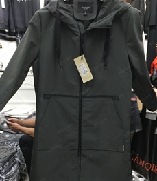 市场上装-中长外套-（实拍）时尚男装中长外套