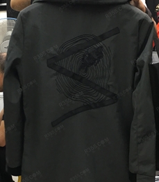 市场上装-中长外套-（实拍）时尚男装中长外套