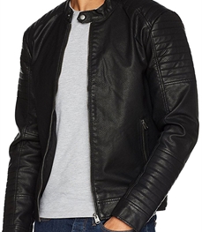 市场上装-皮衣-时尚商务皮衣