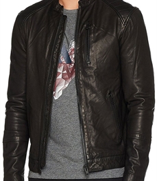 市场上装-皮衣-时尚商务皮衣