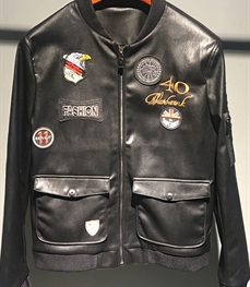 市场上装-皮衣-时尚男装皮衣