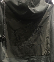 市场上装-中长外套-（实拍）时尚男装中长外套