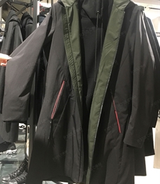 市场上装-中长外套-（实拍）时尚男装中长外套