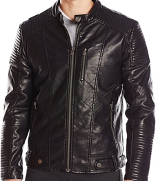 市场上装-皮衣-时尚商务皮衣