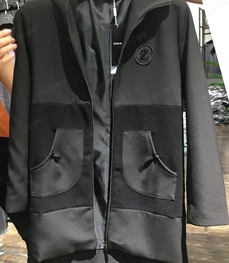 市场上装-中长外套-（实拍）时尚男装中长外套