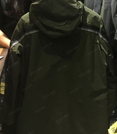 市场上装-中长外套-（实拍）时尚男装中长外套