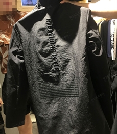 市场上装-中长外套-（实拍）时尚男装中长外套