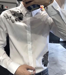 市场上装-衬衫-时尚男装衬衫