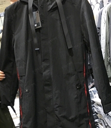 市场上装-中长外套-（实拍）时尚男装中长外套
