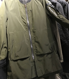 市场上装-中长外套-（实拍）时尚男装中长外套