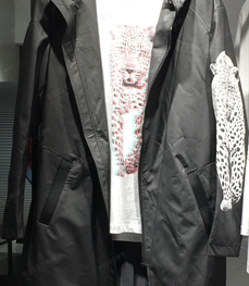 市场上装-中长外套-（实拍）时尚男装中长外套