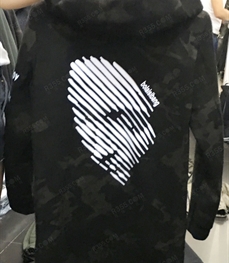 市场上装-中长外套-（实拍）时尚男装中长外套