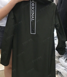 市场上装-中长外套-（实拍）时尚男装中长外套