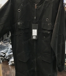 市场上装-中长外套-（实拍）时尚男装中长外套