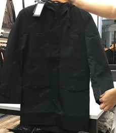 市场上装-中长外套-（实拍）时尚男装中长外套