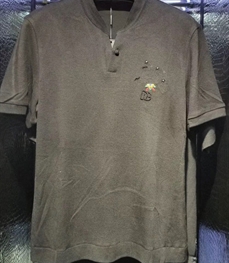 市场上装-T恤-时尚商务t恤