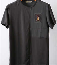 市场上装-T恤-时尚商务t恤