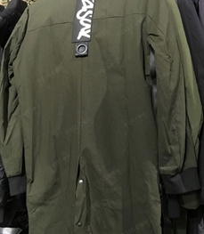 市场上装-中长外套-（实拍）时尚男装中长外套