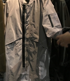 市场上装-中长外套-（实拍）时尚男装中长外套