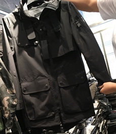 市场上装-中长外套-（实拍）时尚男装中长外套